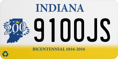 IN license plate 910OJS