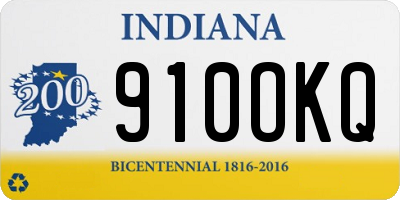 IN license plate 910OKQ