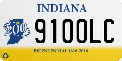 IN license plate 910OLC