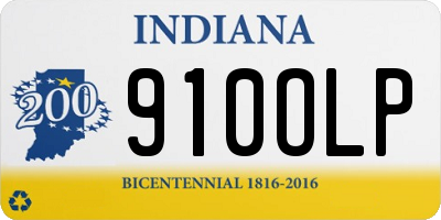 IN license plate 910OLP