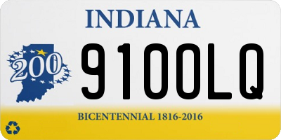 IN license plate 910OLQ
