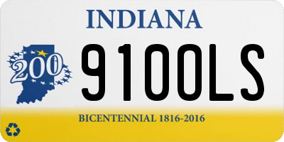 IN license plate 910OLS