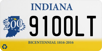 IN license plate 910OLT