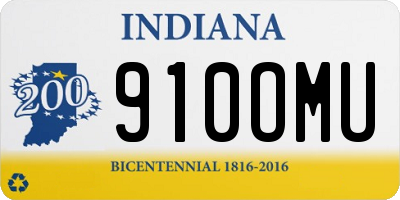 IN license plate 910OMU