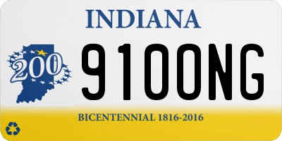 IN license plate 910ONG