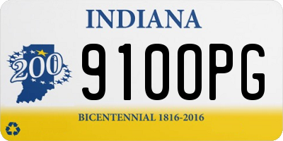 IN license plate 910OPG