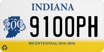 IN license plate 910OPH