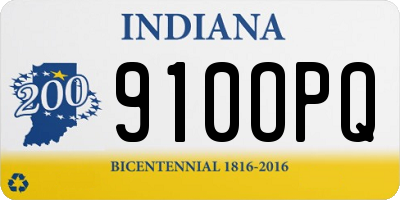 IN license plate 910OPQ