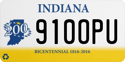 IN license plate 910OPU