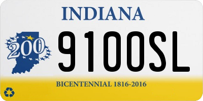 IN license plate 910OSL