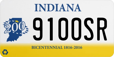 IN license plate 910OSR
