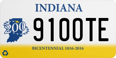 IN license plate 910OTE
