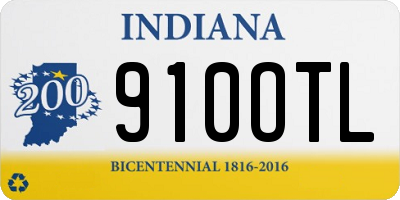IN license plate 910OTL