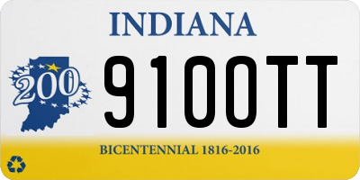 IN license plate 910OTT