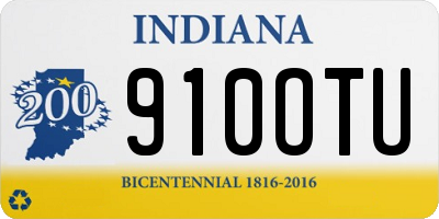 IN license plate 910OTU