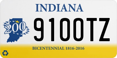 IN license plate 910OTZ