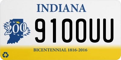 IN license plate 910OUU