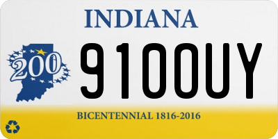 IN license plate 910OUY
