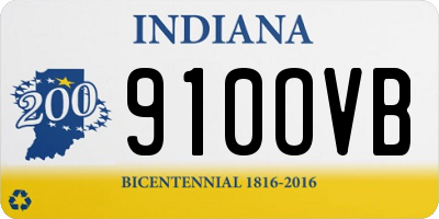 IN license plate 910OVB