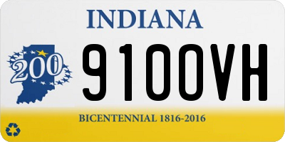 IN license plate 910OVH