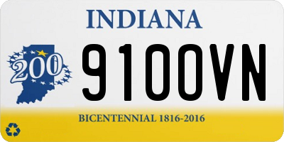 IN license plate 910OVN