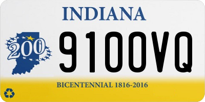 IN license plate 910OVQ