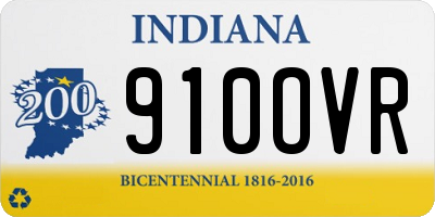 IN license plate 910OVR