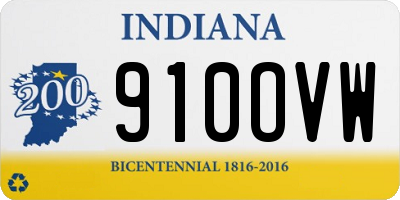 IN license plate 910OVW