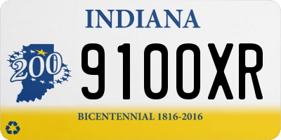IN license plate 910OXR