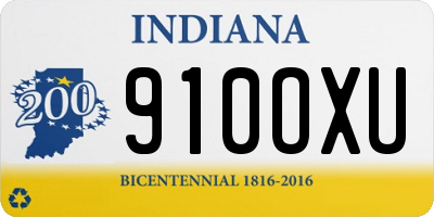 IN license plate 910OXU
