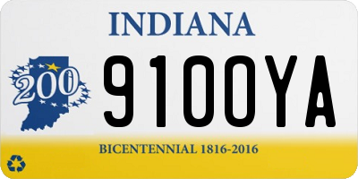 IN license plate 910OYA