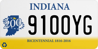 IN license plate 910OYG