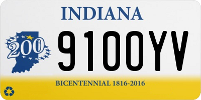 IN license plate 910OYV