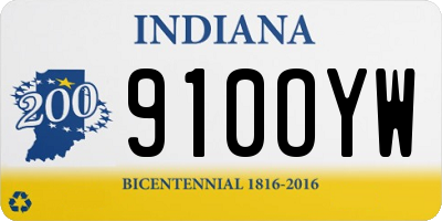 IN license plate 910OYW