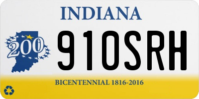 IN license plate 910SRH