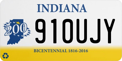 IN license plate 910UJY