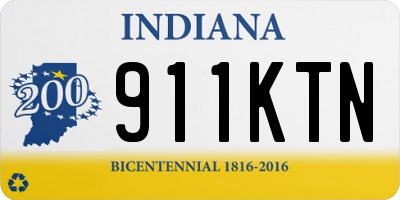IN license plate 911KTN