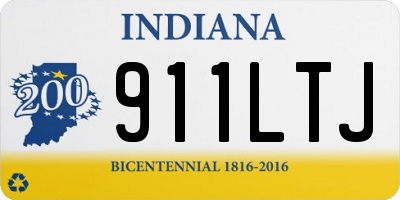 IN license plate 911LTJ