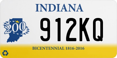 IN license plate 912KQ