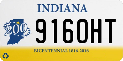 IN license plate 916OHT