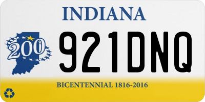 IN license plate 921DNQ