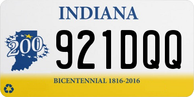 IN license plate 921DQQ