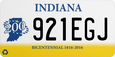 IN license plate 921EGJ