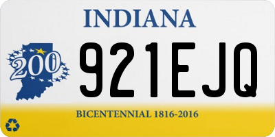 IN license plate 921EJQ