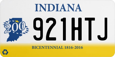 IN license plate 921HTJ