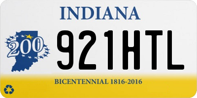 IN license plate 921HTL