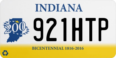 IN license plate 921HTP