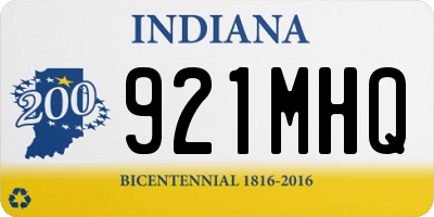 IN license plate 921MHQ