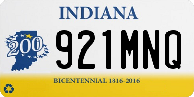 IN license plate 921MNQ