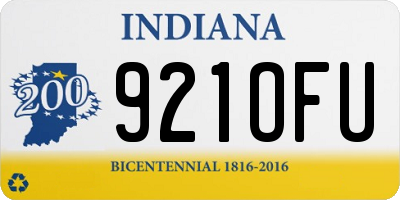 IN license plate 921OFU
